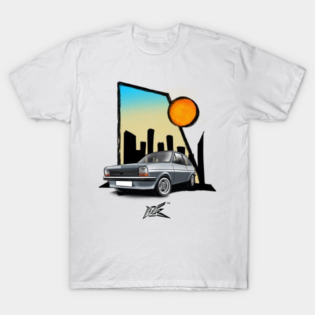 ford fiesta mk1 T-Shirt by naquash